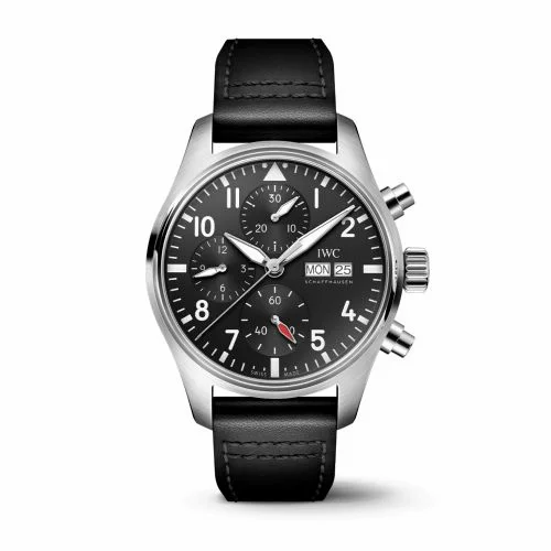 IWC Pilot's Watch Chronograph 41 Stainless Steel / Black IW3881-11 (IW388111)